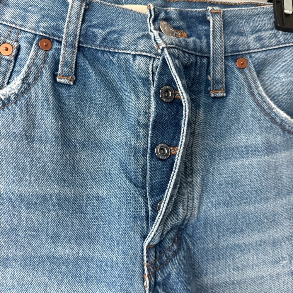 Madewell Relaxed Denim Shorts Size 28 - Picture 3 of 6